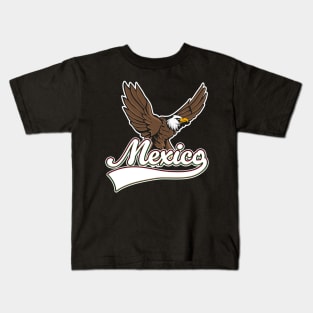 Mexico eagle logo Kids T-Shirt